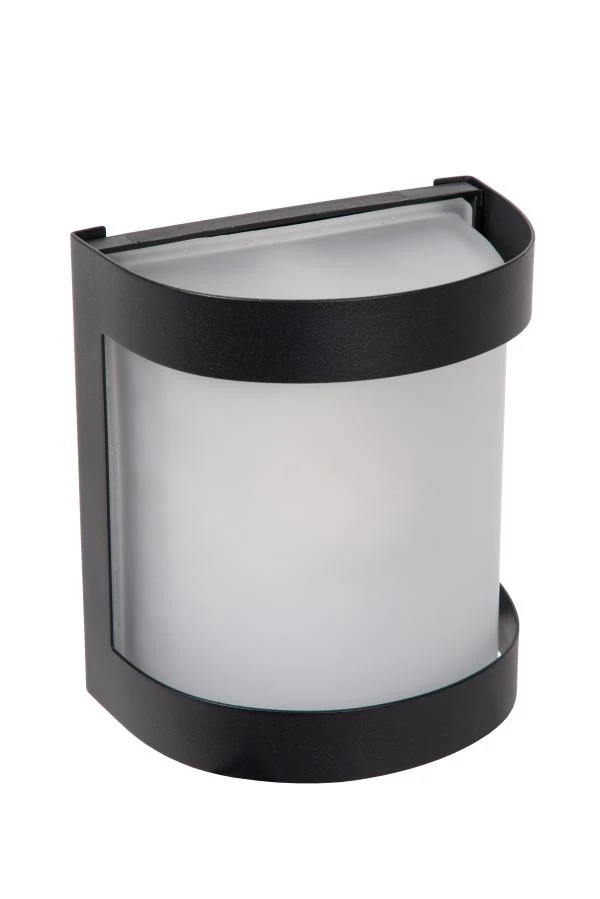 Lucide BOLO - Wandlamp Binnen/Buiten - 1xE27 - IP44 - Opaal - uitgezet